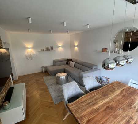 Stilvolle 3-Zimmer-Wohnung mit Balkon und Einbauküche in Wiesbaden