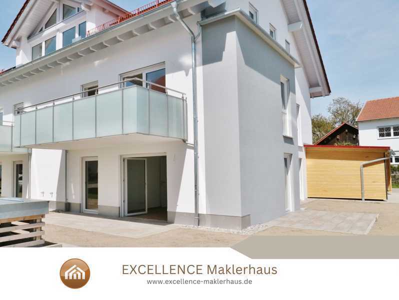                                                               Erstbezug - helle Erdgeschosswohnung in Buxheim mit 2 Terrassen und Einbauk&uuml;che!                                                       in Buxheim (Eichstätt)
