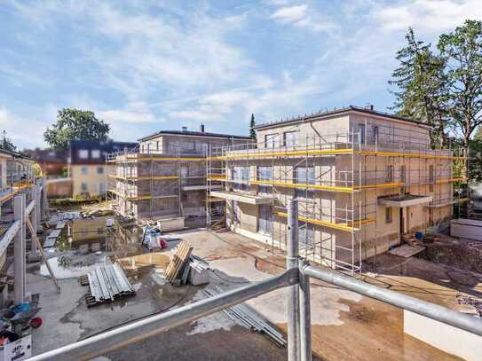 Barrierefreie Gartenwohnung mit Terrasse in Waldtrudering - kurz vor Bauabschluss