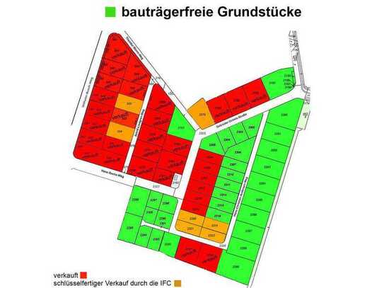 Erschlossene Baugrundstücke in Dessau-Kochstedt - an der Wilhelm-Busch-Straße