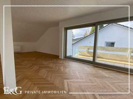 Lichtdurchflutete 3-Zimmer-Dachgeschoss-Wohnung mit 2 Balkonen in Ludwigsburg-Oßweil