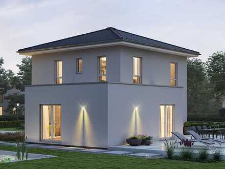 bauen sie diese imposante Stadtvilla auf sehr schönem Grundstück