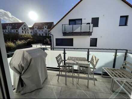 Luxus und Smarttech - Wohnung mit zweieinhalb Zimmern sowie Balkon und Einbauküche in Landshut