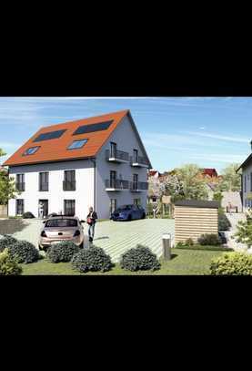 Baugrundstück mit Baugenehmigung für 5 Rheinhäuser und 3 Familienhaus