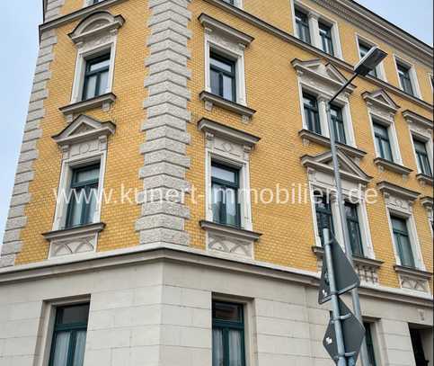 Vermietete 2-Zi.-Eigentumswohnung mit Balkon in attraktiver Denkmalimmobilie in Leipzig-Altlinenau