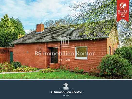 Manslagt! Renovierter Bungalow in ruhiger Ortsrandlage mit unverbautem, kilometerweiten Blick über W