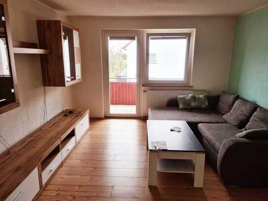 Möblierte & helle 2 Zimmer Wohnung in 73540 Heubach mit Balkon