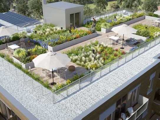 Whg 6 - Gemütliche Zweizimmerwohnung mit Südterrasse und Gartenanteil