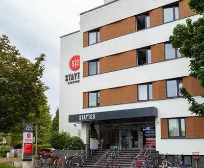 Stylische, möblierte Studentenapartments zw. Innenstadt und Uni | Staytoo Apartments ab 01.04.2024