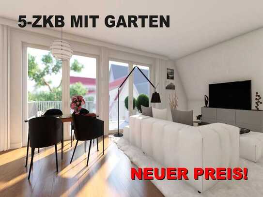 5-ZIMMER-MAISONETTE MIT GROSSEM BALKON UND BLICK IN DIE HAUSGÄRTEN