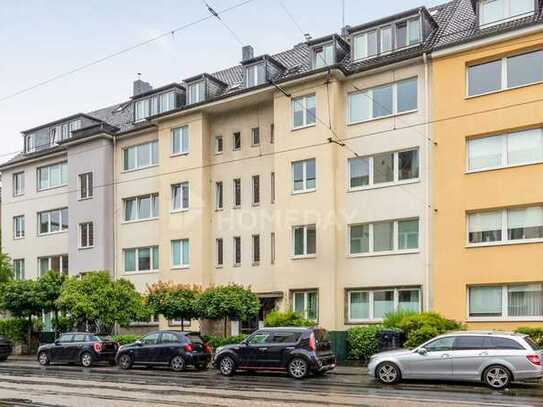 Raumwunder in zentraler Lage! Gepflegte Dachgeschosswohnung mit idealem Schnitt