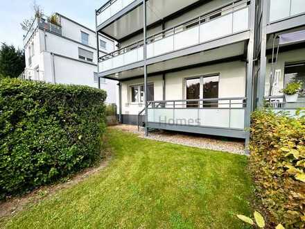 Behagliche Erdgeschosswohnung mit Balkon und Garten - Entdecken Sie Ihr neues Zuhause in Rheinnähe!