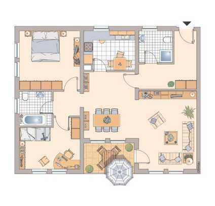 Ruhig gelegene 3-Zimmer-Wohnung im Erdgeschoss in Gummersbach Reininghausen