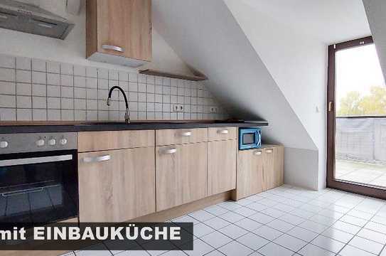 große 3 Zimmer Wohnung mit Balkon und Einbauküche