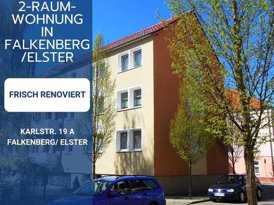 Charmant und frisch renoviert! Zwei-Raum-Wohnung in Falkenberg/ Elster zu vermieten!