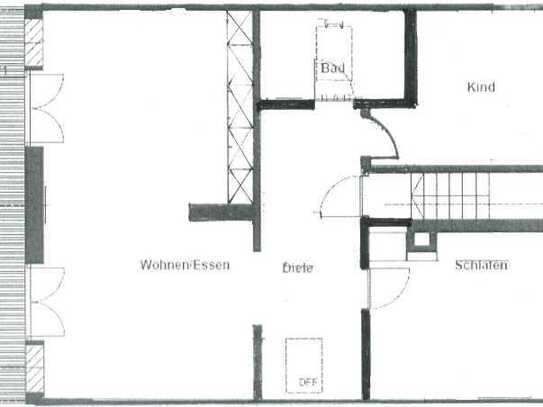 Attraktive 3,5-Zimmer-DG-Wohnung mit EBK und Balkon in Illertissen