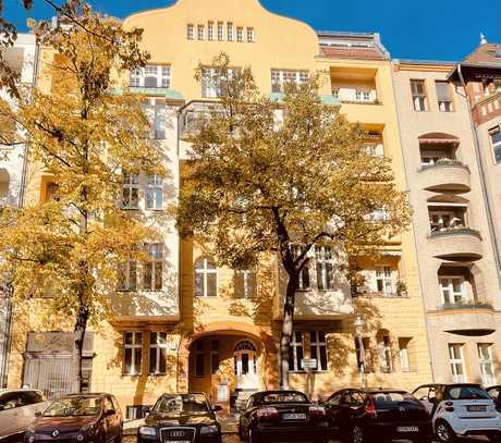 Bezugsfrei: Sanierte, ruhige & helle 4-Raum-Wohnung, mit Süd-Balkon, 100m zum Volkspark Wilmersdorf