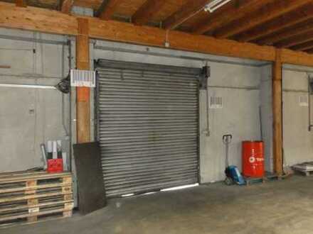 1.400 m² Lagerhalle mit 1 Rampe + 1 ebenes Tor f. LKWs