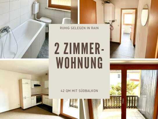 Schöne 2 Zimmer Wohnung mit Südblkon in 94369 Rain