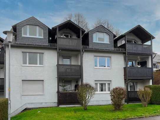 Eigentumswohnung im Herzen von Kastellaun mit Balkon, Stellplatz, Einbauküche und Gartennutzung