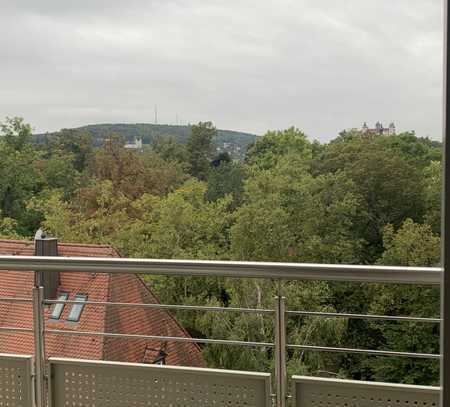 1-Zimmer-Wohnung am Ringpark mit Balkon und Festungsblick