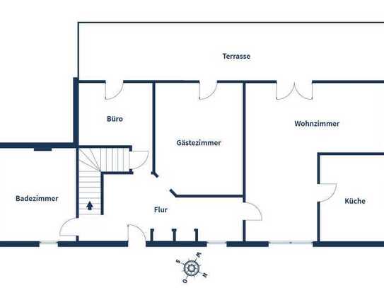 Zwei-Familienhaus mit Potenzialmöglichkeiten - optional als Doppelhaushälfte teilbar