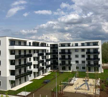 Erstvermietung- Exklusive teilmöbilierte 2-Zimmer- Neubauwohnung mit Balkon und EBK in Unterhaching