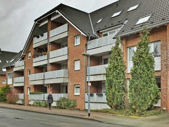 Gepflegte 2-Zi-Wohnung m. Balkon und TG-Stellplatz in Tövo-Vorst. PROVISIONSFREI !!