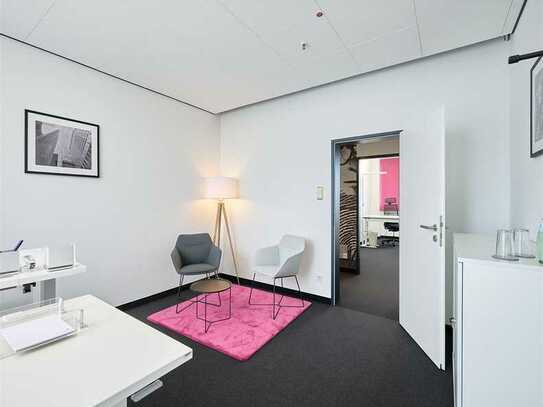 Optimal ausgestattet: Moderne, möblierte Büroflächen
