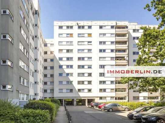 IMMOBERLIN - Attraktive Wohnung mit Südwestloggia & Pkw-Stellplatz beim Grunewald & Olympiastadion