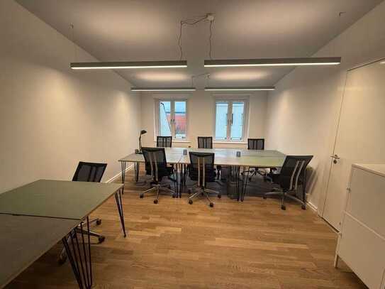 Praktisches Büro mit bis zu 8 Arbeitsplätzen in angenehmer Atmosphäre