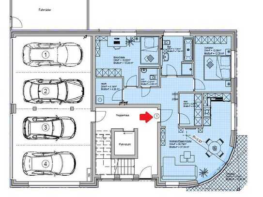 Schöne 3-Zimmer-Wohnung mit Terrasse