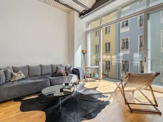 Zwei-Zimmer Loft Wohnung in ehemaliger Fabriketage in Prenzlauer Berg