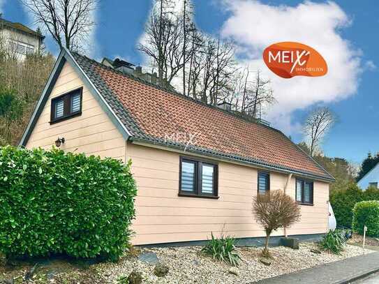Freistehendes Einfamilienhaus - Wohnen auf einer Ebene - 
zentral & im Grünen, ca. 80 m² vermietet