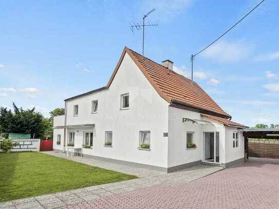 Einfamilienhaus auf real geteiltem Grundstück in Pörnbach!