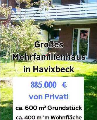 Schönes Mehrfamilienhaus in Havixbeck/ 7 Wohneinheiten/großes Grundstück