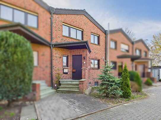 Reihenhaus mit Klinkerfassade, Vollkeller, Balkon und Südgarten
