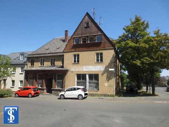 Historisches Wohn- und Geschäftshaus / ehemaliges Lokal „Goldene Rose“ in Plauen