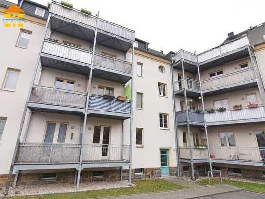 Schicke 2 Zimmer mit Balkon, Tageslichtbad, Essküche in ruhiger Wohngegend - Ebersdorf