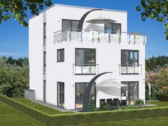 Modernes Bauhaus für Ihr Familienglück - massiv & energieeffizient (inkl. Grundstück)