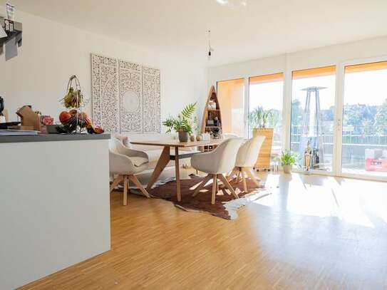 Maisonettewohnung mit Dachterrasse und Weitblick – Stilvoll auf 168 qm, zentrumsnah