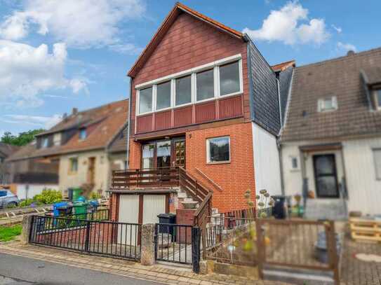 Reihenmittelhaus in Salzgitter Bad - mit Wintergarten, Loggia und überdachter Terrasse