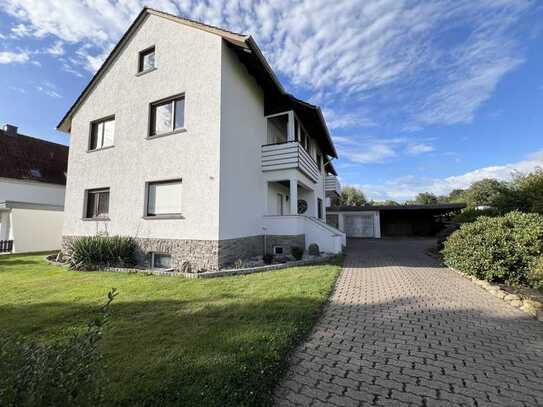 Charmantes Ein-/Zweifamilienhaus mit Gartenparadies in Porta Westfalica