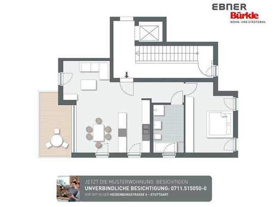 2-Zimmer-Wohnung im Obergeschoss | 6B.4