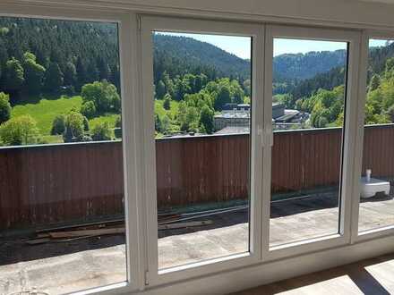 vollständig renovierte 5,5-Zimmer-Dachgeschosswohnung mit Dachterasse in Bad Teinach