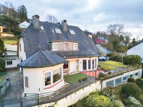 Altbau Villa mit Schwimmbad, Bar und vielen Extras in Top-Lage von Altena