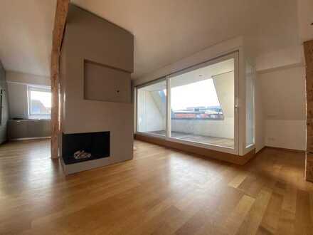4,5-Zimmer-Dachgeschosswohnung, Loggia in München-Schwanthalerhöhe