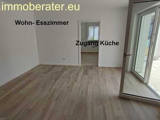 Neubau-Erstbezug / EG-Wohnung mit Terrasse und großem Garten / 3-Zimmer-Whg / Energie-Effizienzhaus