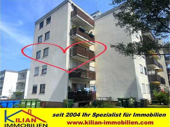 KILIAN IMMOBILIEN! 3 ZI. ETW MIT 76 M² IN ROTH! 2. OG * AUFZUG * SÜDBALKON * EBK * STELLPLATZ!