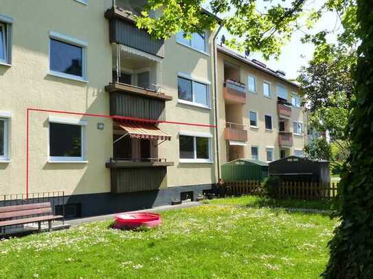 Porz-Zündorf, sehr beliebte Lage nähe Groov, 3 Zi. 91 m², Loggia, Stellplatz, Gartenmitnutzung